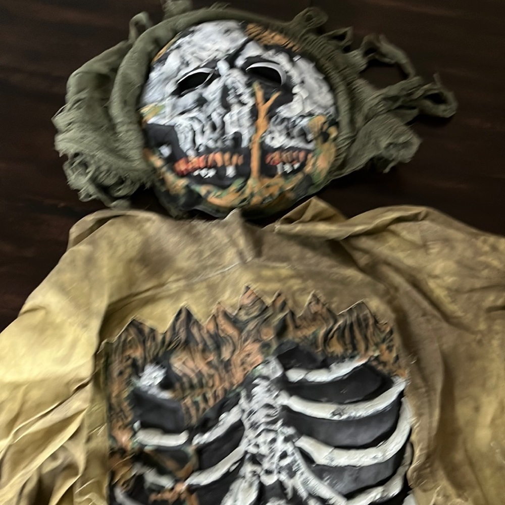 Zombie skeleton costume